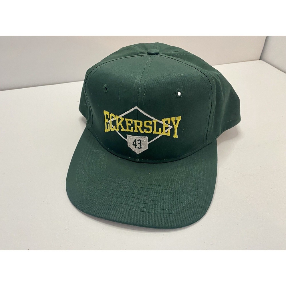 MLB Oakland A's Dennis Eckersley 43 Lifesavers Baseball Cap Hat Snapback Mens‎